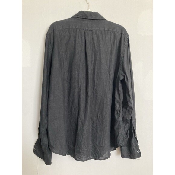 Todd Snyder Charcoal Casual Button Down Shirt - Picture 11 of 11